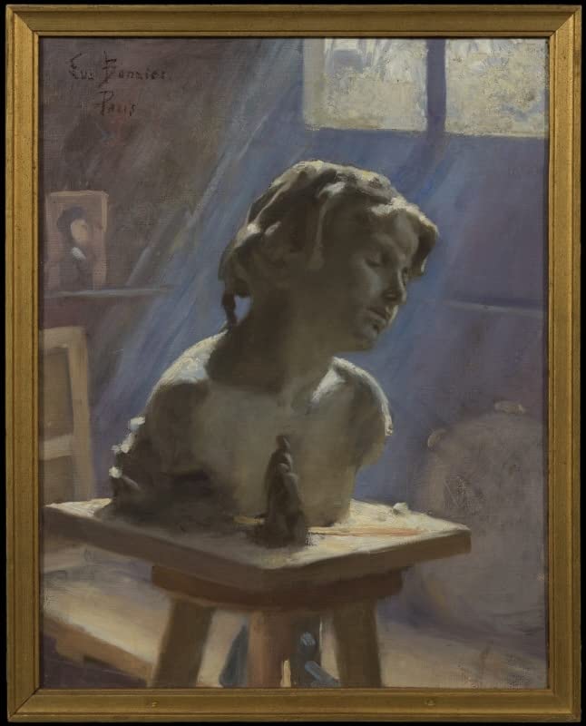 Studio à Paris poster Eva Bonnier créez un coin atelier d'artiste chez vous