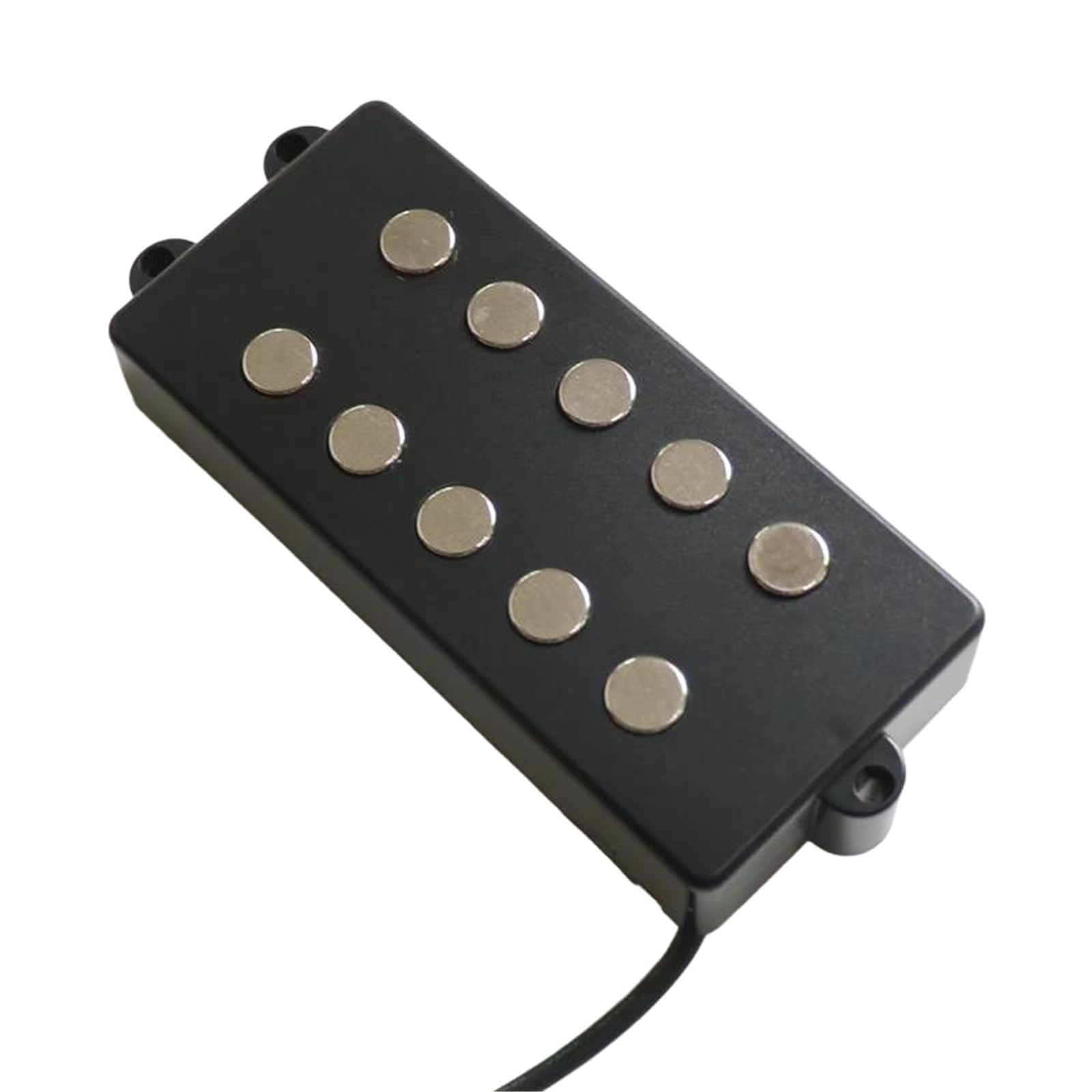 Pastilla De Guitarra Eléctrica Profesional Pastilla De Bajo Humbucker De 5 Cuerdas | Con pieza polar grande e imán cerámico para piezas de bajo Jazz