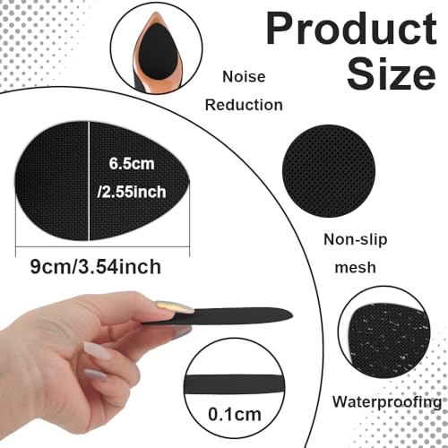 5 pares de protectores antideslizantes para zapatos miniatura 4