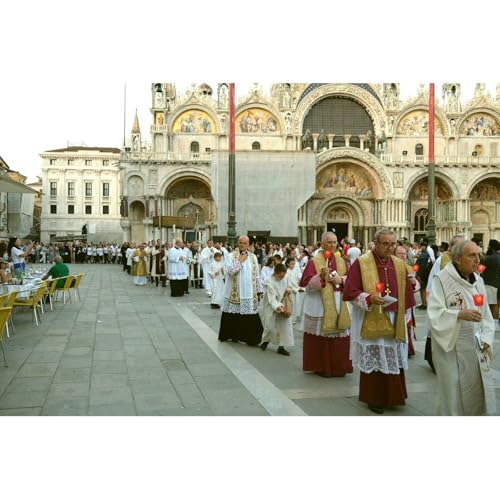 L'ingresso del vicario, gondole, tramonto &laquo;Viaggio in Italia&raquo; di Theophile Gautier
