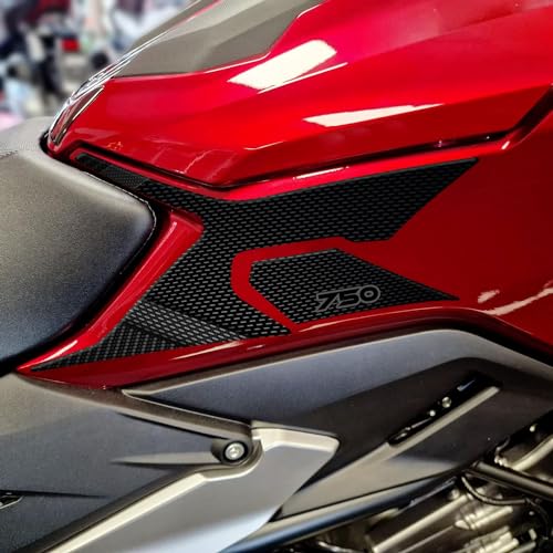 Autocollant résine 3D moto Honda NC 750X 2021-2023 pour protéger vos flancs durant vos road trips