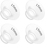 10Pcs Flange Insert 13/15/17/19/21mm*2 Compatible with Momcozy M5/M9/M6/V2 Pro/V2 pro/S12 Pro/S9 Pro/Spectra/Medela/eufy/Elvie/Lansinoh/Paruu P10 Breast Pump,and Most 24mm Shields