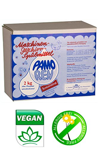 Preisvergleich Produktbild Biokraft, Pamo-Ren Maschinen-Geschirrspülmittel 2 kg im Paket