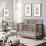 Suite Bebe Barnside 4-in-1 Convertible Baby Crib in Vintage Chestnut