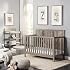 Suite Bebe Barnside 4-in-1 Convertible Baby Crib in Vintage Chestnut