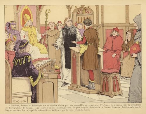 Tableau Jeanne d'Arc Paul De Semant : l'élégance historique dans votre bureau