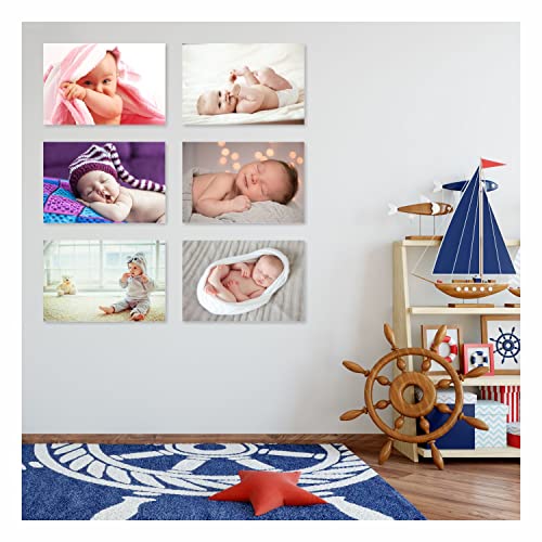 Image of SR CREATIVE CRAFT Cute Baby Posters | Smiling Baby Poster |Baby Wall Poster for Room Decor (12x18-Inches, 300GSM Thick Glossy Finish Paper) Set of 6 -pt-8