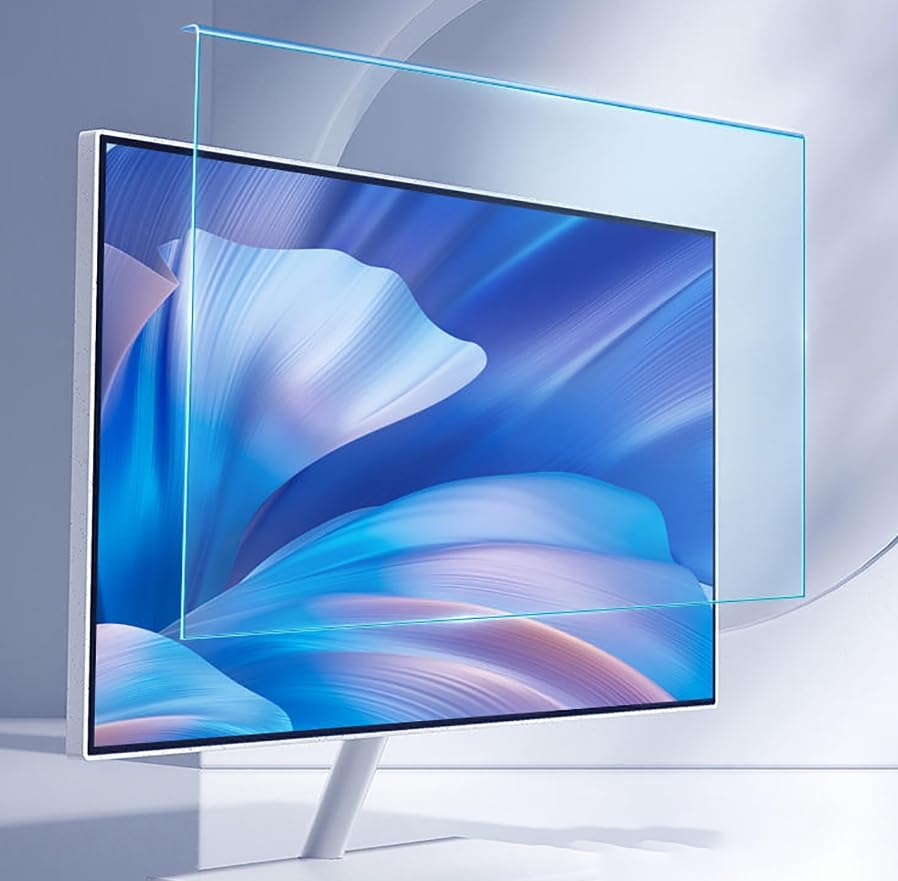 Filtro de luz azul para monitores y portátiles con sistema colgante desmontable universal