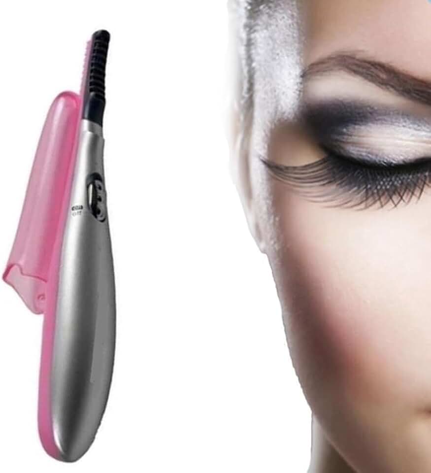 Modelador Elétrico de Cílios Recarregável – Curvador Térmico Portátil com Aquecimento Rápido e Design Ergonômico