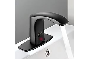 Matte Black Touchless Bathroom Sink Faucet: The Epitome of Convenience and Hygiene