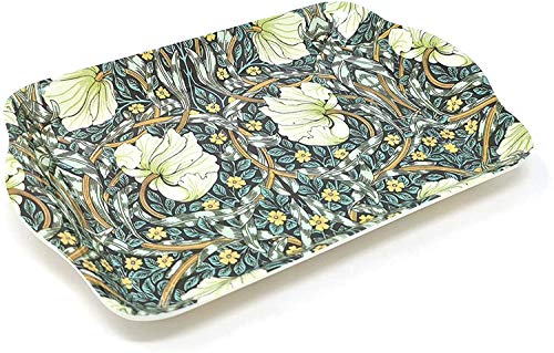 The Leonardo Collection William Morris Pimpernel Floral Small Kitchen and Home Serving Tray Tea Bag Tidy - Image 3