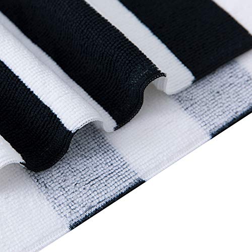 Novforth Oversized Beach Towel 41X73Inch Extra Large Microfiber Striped Sand Free Pool And Swim Towels Quick Dry For Adults And Kids Super Absorbent #TOP7