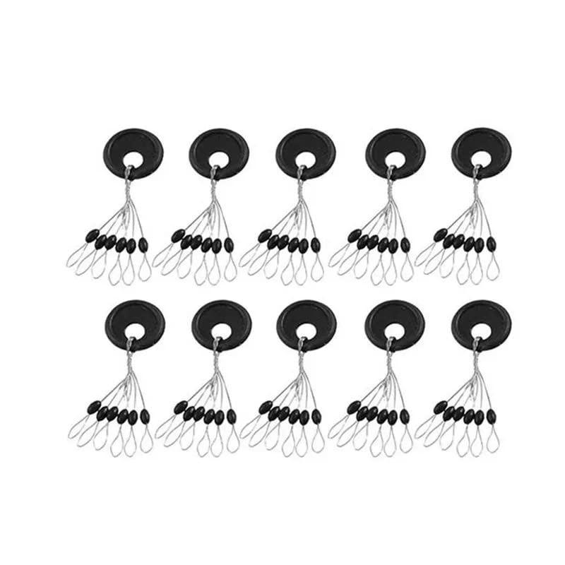 TFS Angling X 60 or X 120 Rubber Bead Float or Leger grip stops.Waggler float fishing grip stop.Feeder fishing grip stop.10 x 6. (120 pack) - Image 3