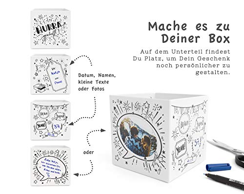 Rätselbox für Geldgeschenke und Gutscheine von SURPRISA
