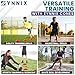 ZYNNIX Soccer Cones (Set 40, 50) with Mesh Bag & Strap, Flexible Sports Cones for Soccer, Basketball, Football Training Equipment, Agility Training for Indoor & Outdoor Games