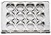 Tissue Culture Plates, Sterile, 12 Well Array, 6.8 ml Well Volume, 100 per Package