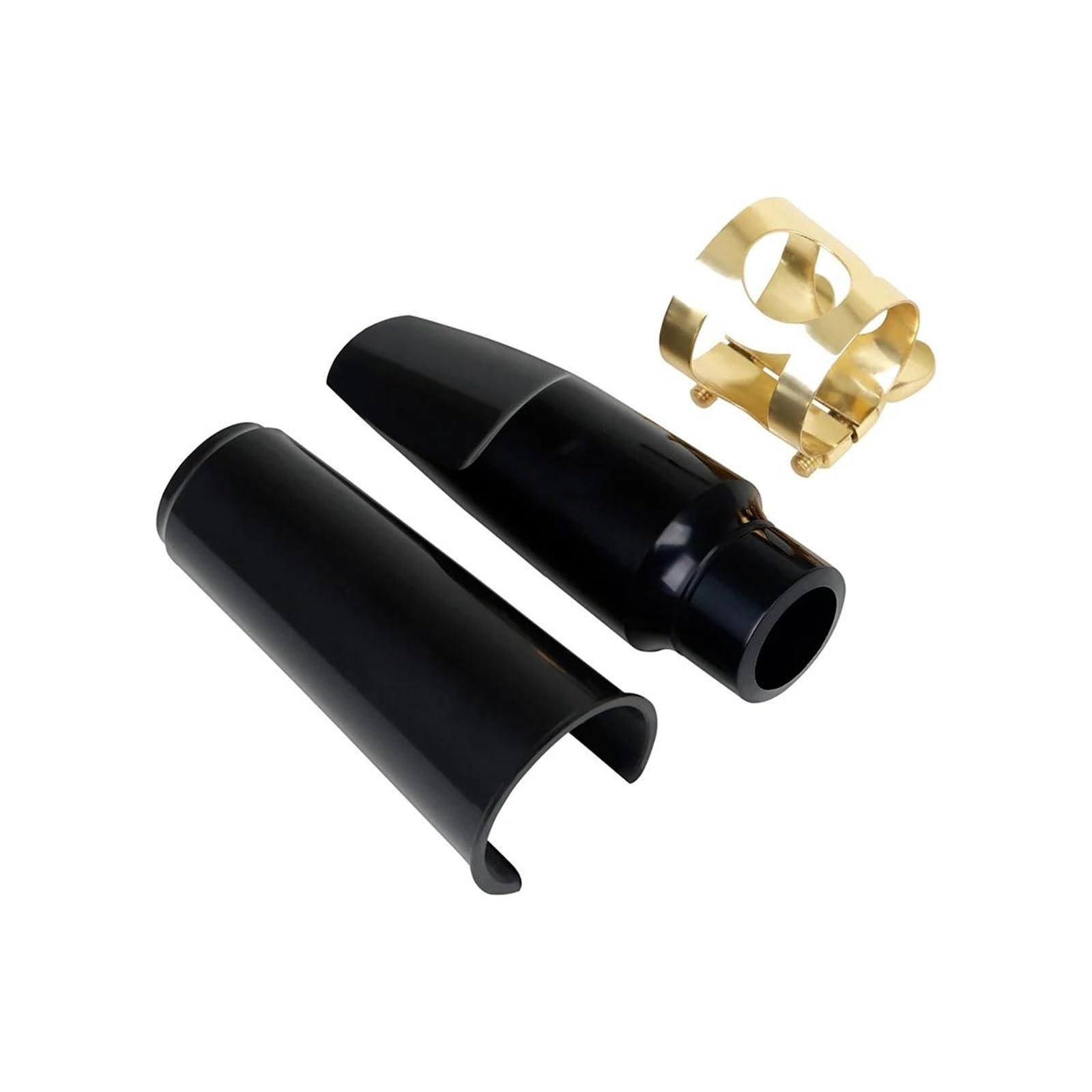Kit de Accesorios saxofón Kit De Saxofón Alto Con Cabeza De Flauta, Clip Para Sombrero, Saxofón Portátil, Piezas De Repuesto, Accesorios Para Instrumentos De Viento De Madera