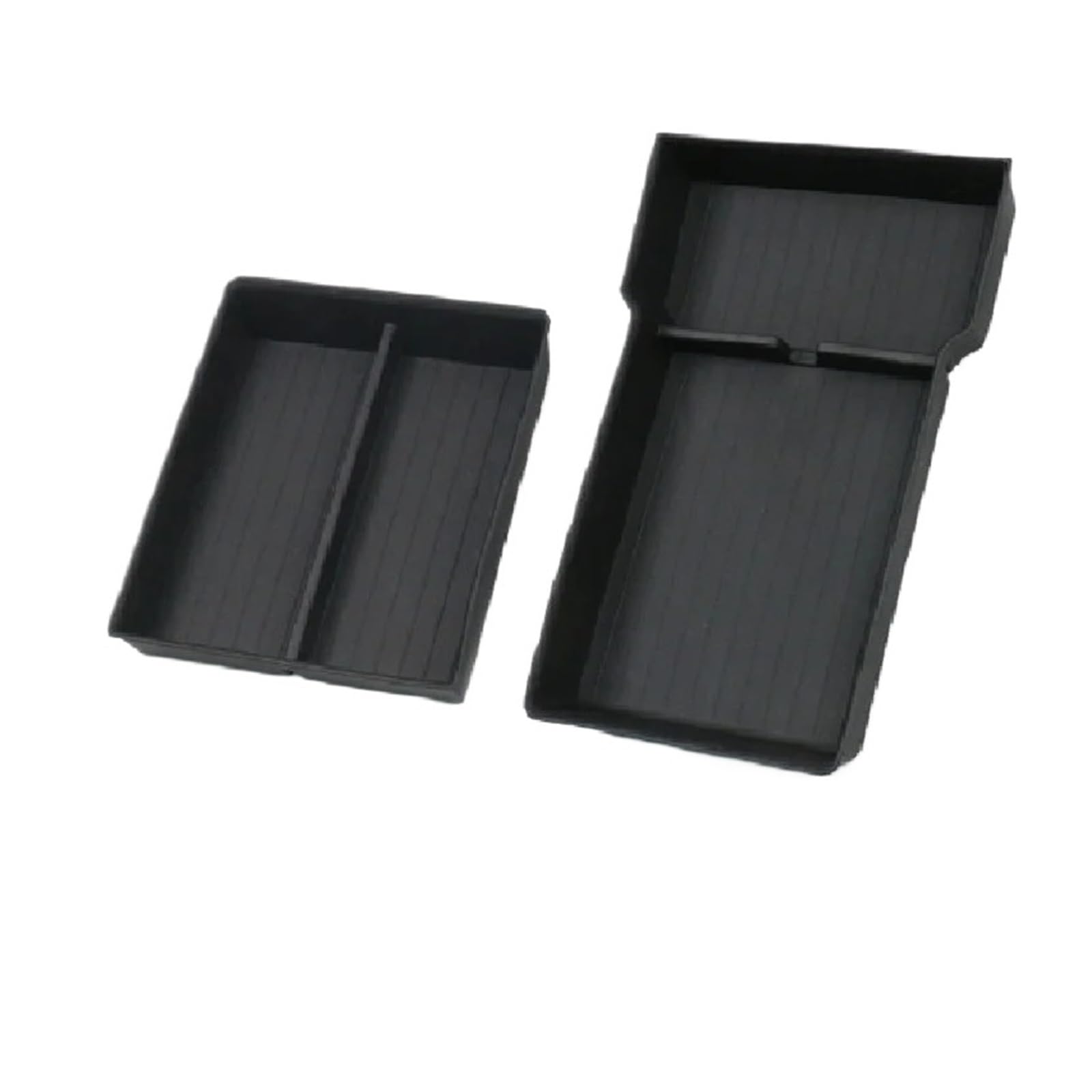 Juvra Arm Rest Centre Console For Tesla For Model Y Launch Juniper 2025+ For 3 Highland 2024, Case Armrest Storage Box Tray Upper&Lower(2p M3 Lower Tray)