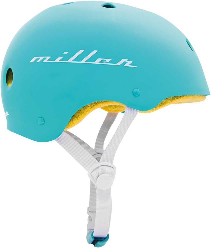 Miller Turquoise pro-helmet for Skate BMX Scooter Helmet Size S (51 – 53 cm)
