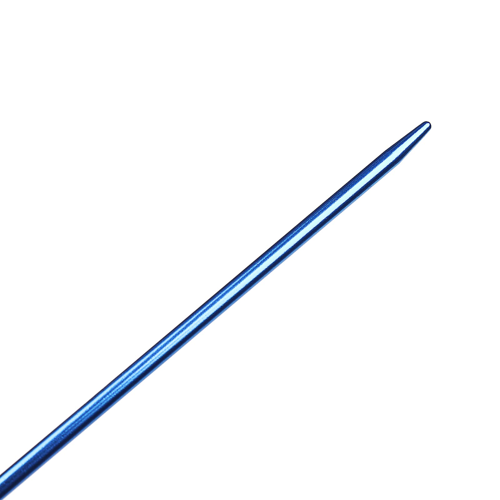 Coopay Breinaalden 7,0 mm x 35 cm, metalen breinaalden voor beginners, professionele breiers, lichtgewicht breinaalden voor artritische handen, lange naalden voor jumpers, dekens grote projecten