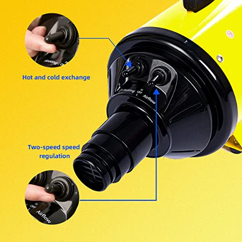 SLDPET Dog Dryer for Large Medium 4.3HP/2800W Dogs Hair Dryer Grooming High Velocity Professional Pet Blower with Heater… - Image 2