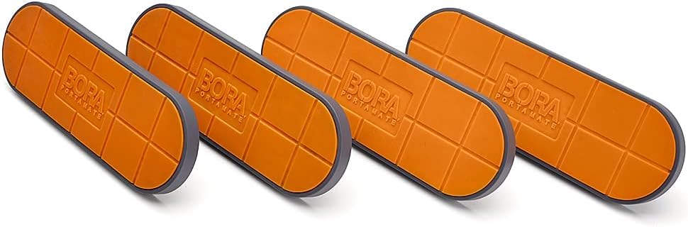 Image of BORA Wide Panel Supports, Centipede Workbench Accessory, Holds Material Firmly While Cutting, CA0804, 4 Count (Pack of 6)