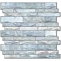 STICKGOO 10-Sheet Peel and Stick Backsplash, 12”X12” Self Adhesive Wall Tiles, Stick on Backsplash for Kitchen & Bathroom (Cultured Stone Look, Thicker Design)