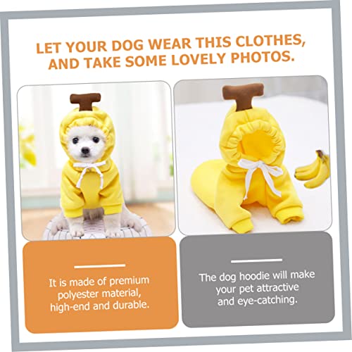 NOLITOY 4 Peças Suéter Para Animais De Estimação Roupa De Frutas Para Animais De Estimação De Invern