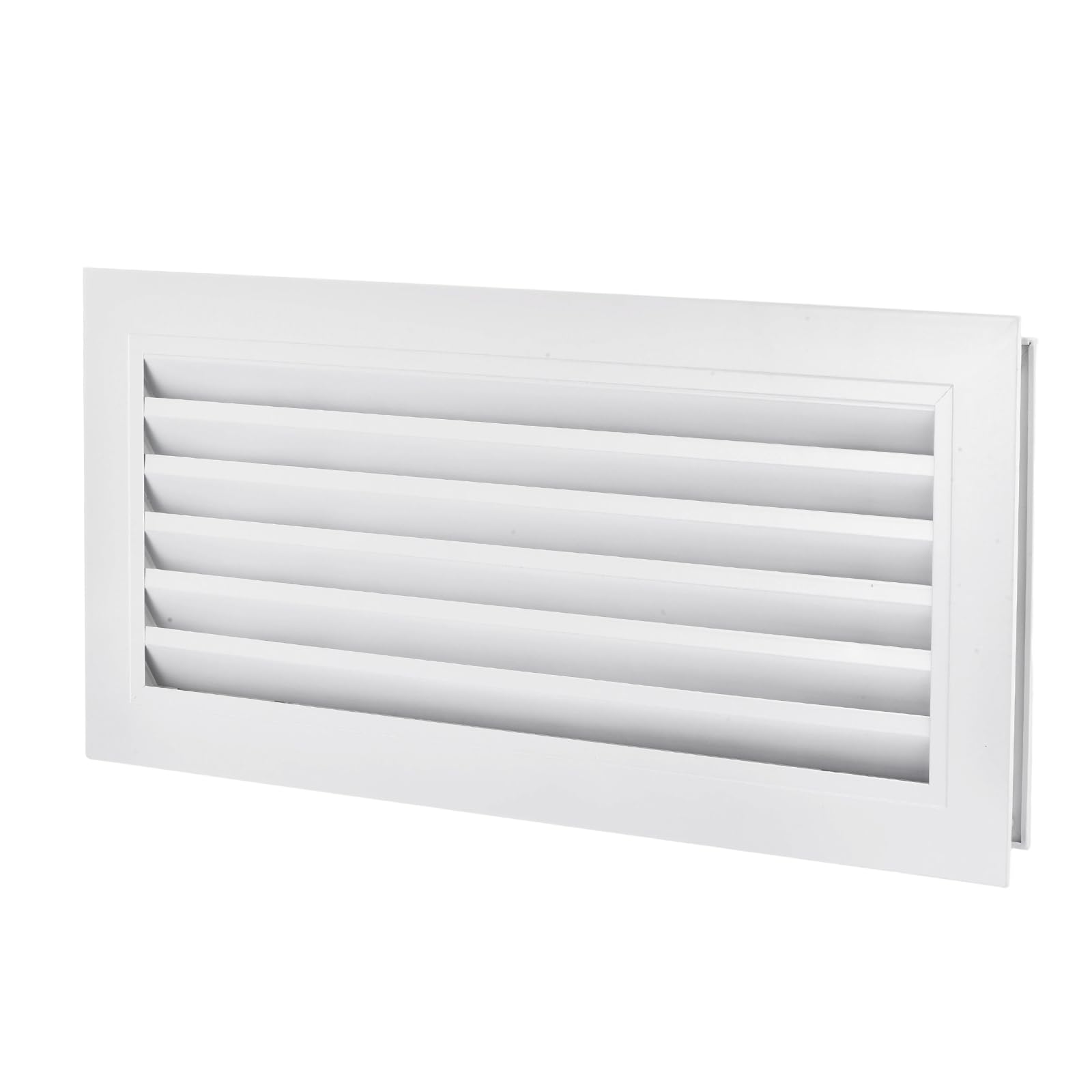 Grille de ventilation anti-humidité PATIKIL 20" x 8" blanche pour meuble