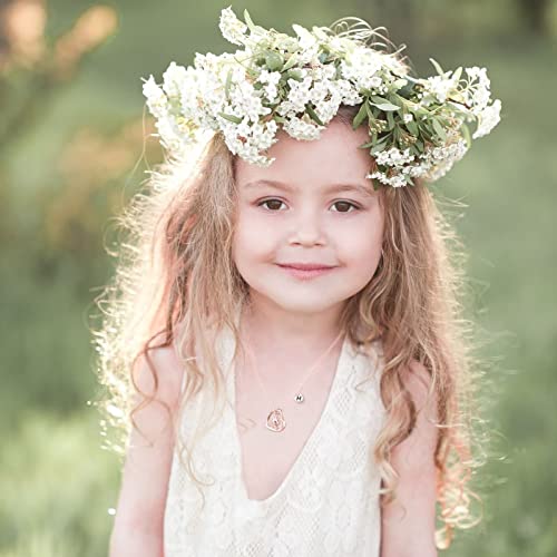 Storup Unicorn Necklaces For Girls Unicorn Gifts, Girls Jewelry Back To School Gifts For Girls Heart Pendant Initial A Unicorn Necklace For Girls Unicorns Gifts For Girls Niece Granddaughter Gifts #TOP3