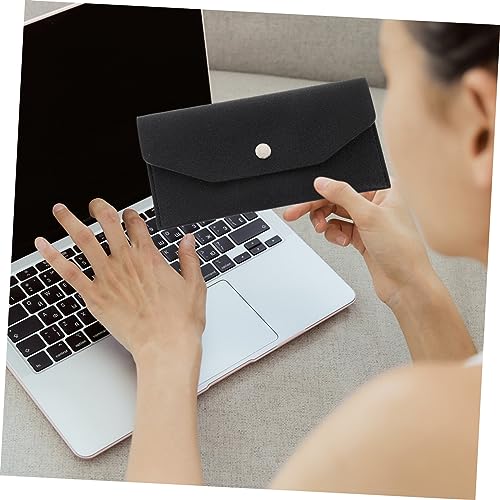 Pu Leather Clutch Wallet with Cash Envelopes and Dividers for Budgeting Stylish Money Organizer for Business Cards and Items Portable and Durable Design3