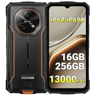 DOOGEE Fire6 Power: Móvil Rugged Con 15500mAh, 20GB RAM, 256GB ROM | Android 14, Cámara 50MP, IP68/69K