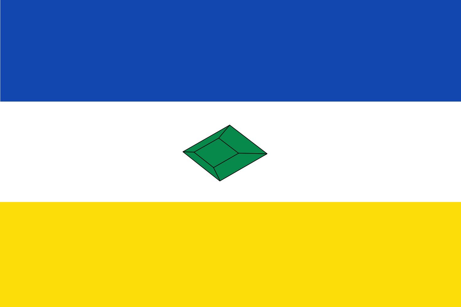 Drapeau XL Muzo Boyacá de grande taille pour décoration et événements