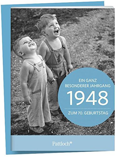 1948 - Ein ganz besonderer Jahrgang Zum 70. Geburtstag: Jahrgangs-Heftchen mit Kuvert