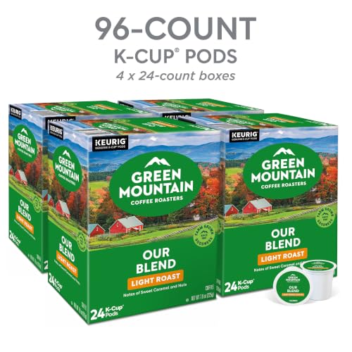 Image of Green Mountain Coffee Roasters Our Blend Keurig Single-Serve K-Cup Pods, Light Roast Coffee, 96 Count