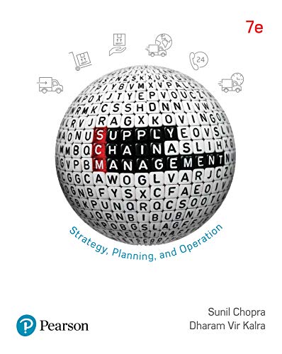 Supply Chain Management by Pearson