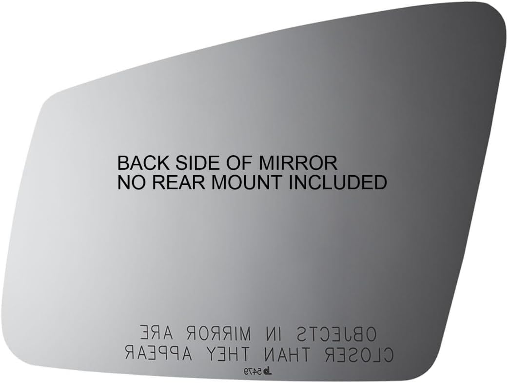 Compatible with 10-14 Merc-Benz GLK350, 13-14 GLK250 Right Passenger Convex Mirror Glass Lens w/Adhesive USA. Alternative Direct Fit Over Glass for Heated and or Auto Dimming Type Mirrors See Details