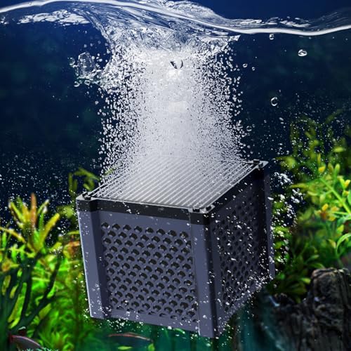 QINGYIWL Clever Cube Filtre à charbon actif pour chevaux Filtre à charbon actif Abreuvoir à charbon actif Aquarium Filtre à charbon actif Cube pour...