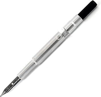 Pilot Namiki Vanishing Point Nib/Neck/Converter Set, 18k, Black, 1.1 mm Stub
