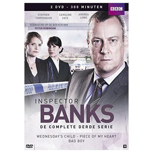 Inspector Banks (Complete Series 3) - 2-DVD Box Set ( DCI Banks ) ( Wednesday's Child / Piece of My Heart / Bad Boy ) [ NON-USA FORMAT, PAL, Reg.0 Import - Netherlands ]