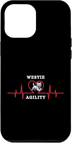 Miniatura 1 de iPhone 14 Plus Dog Agility - mi corazón late para Westie Agility Case