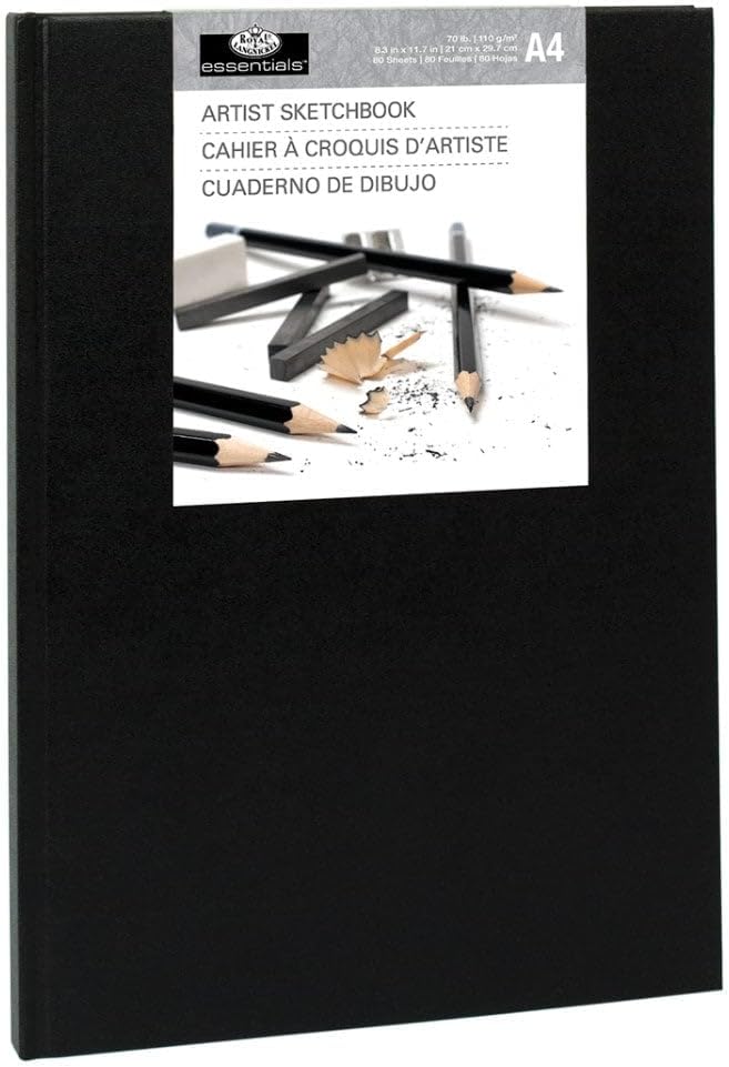 Royal and Langnickel Hardbound Sketchbook 4.1 inch x 5.8 inch