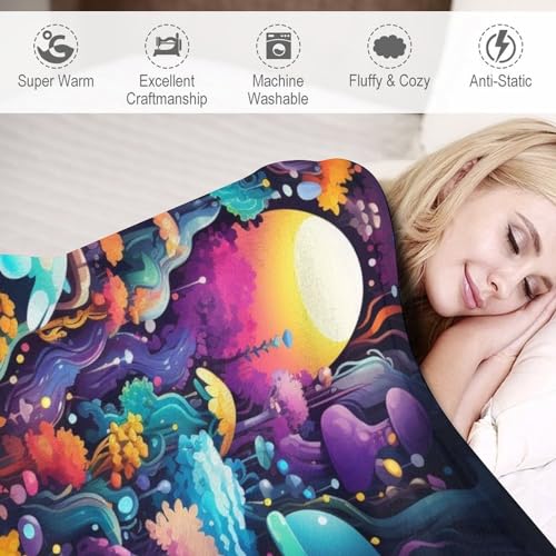 Couverture manettes de jeu douce chaude flanelle couverture de canapé 180x200 - 4