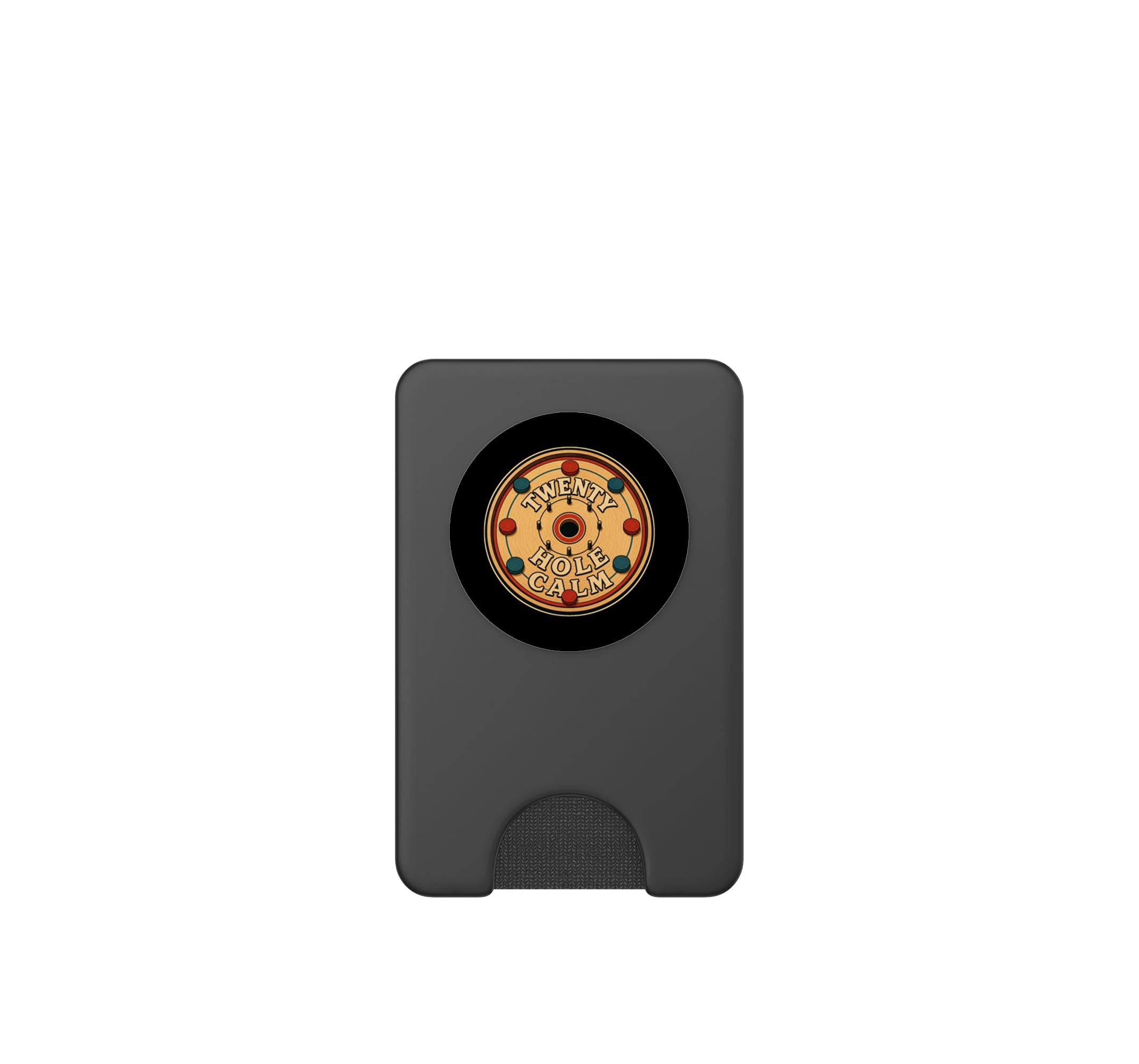 Twenty Hole Calm Jeu de Table crokinole PopSockets PopWallet pour MagSafe