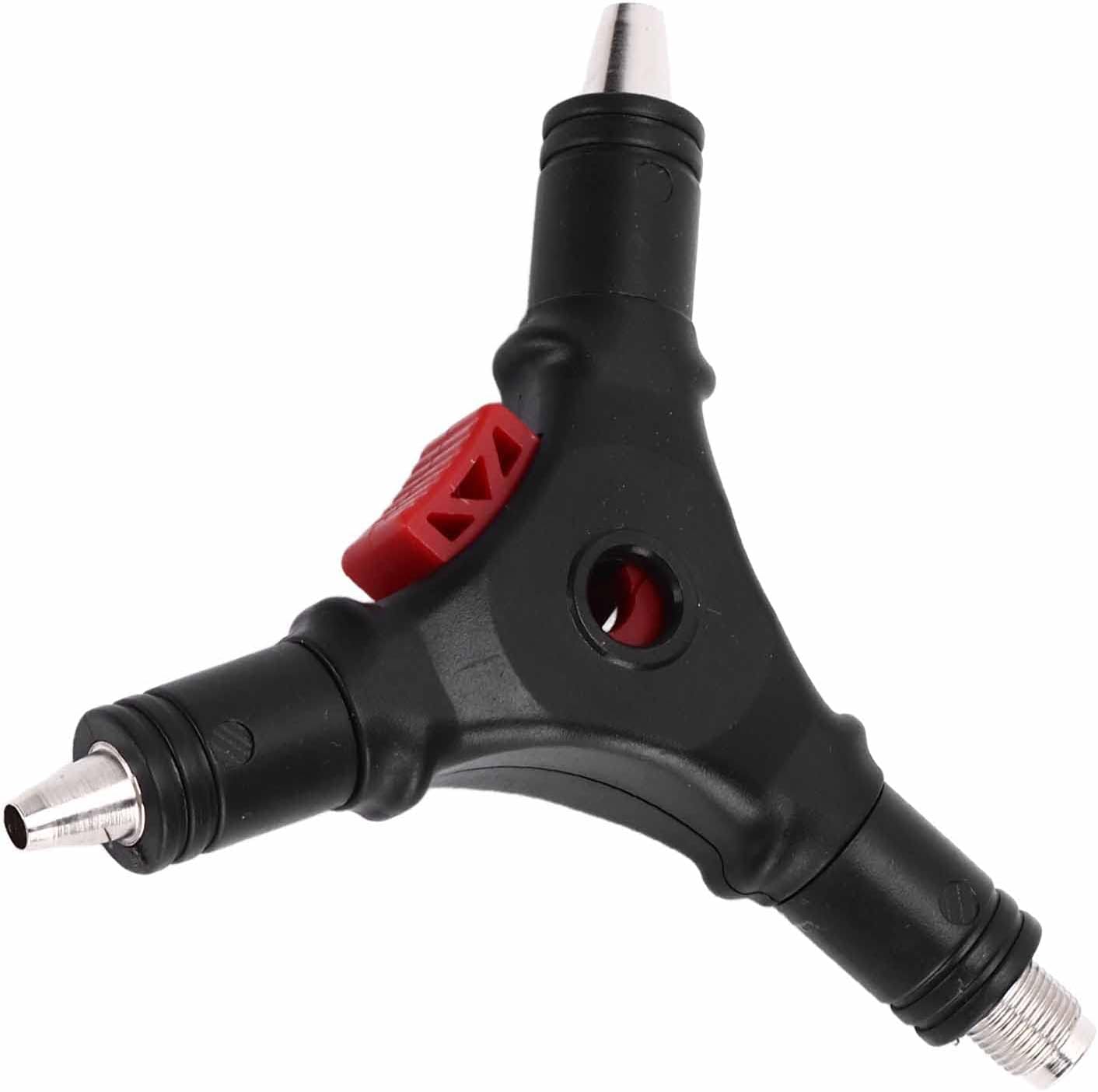 4 in 1 F Connector Wire Stripper Compression Tool Multifunction Heavy Duty for RG59 RG6 Coaxial Cable Professional ABS Plastic Steel Head Lightweight