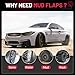BDFHYK Mud Flaps Splash Guards 4PCS Front & Rear Side Mud Guards Compatible with Toyota Camry SE XSE 2018-2022