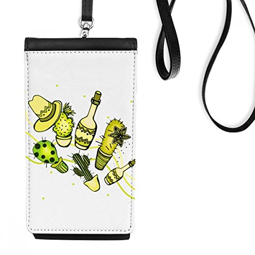 Cadeau smartphone sac suspendu motif mexicain pour anniversaire