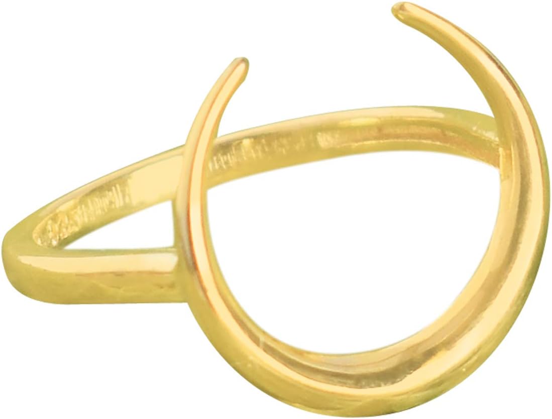 Dailywear Design 925 Sterling Silver with Yellow Gold Plated Different Look Ring