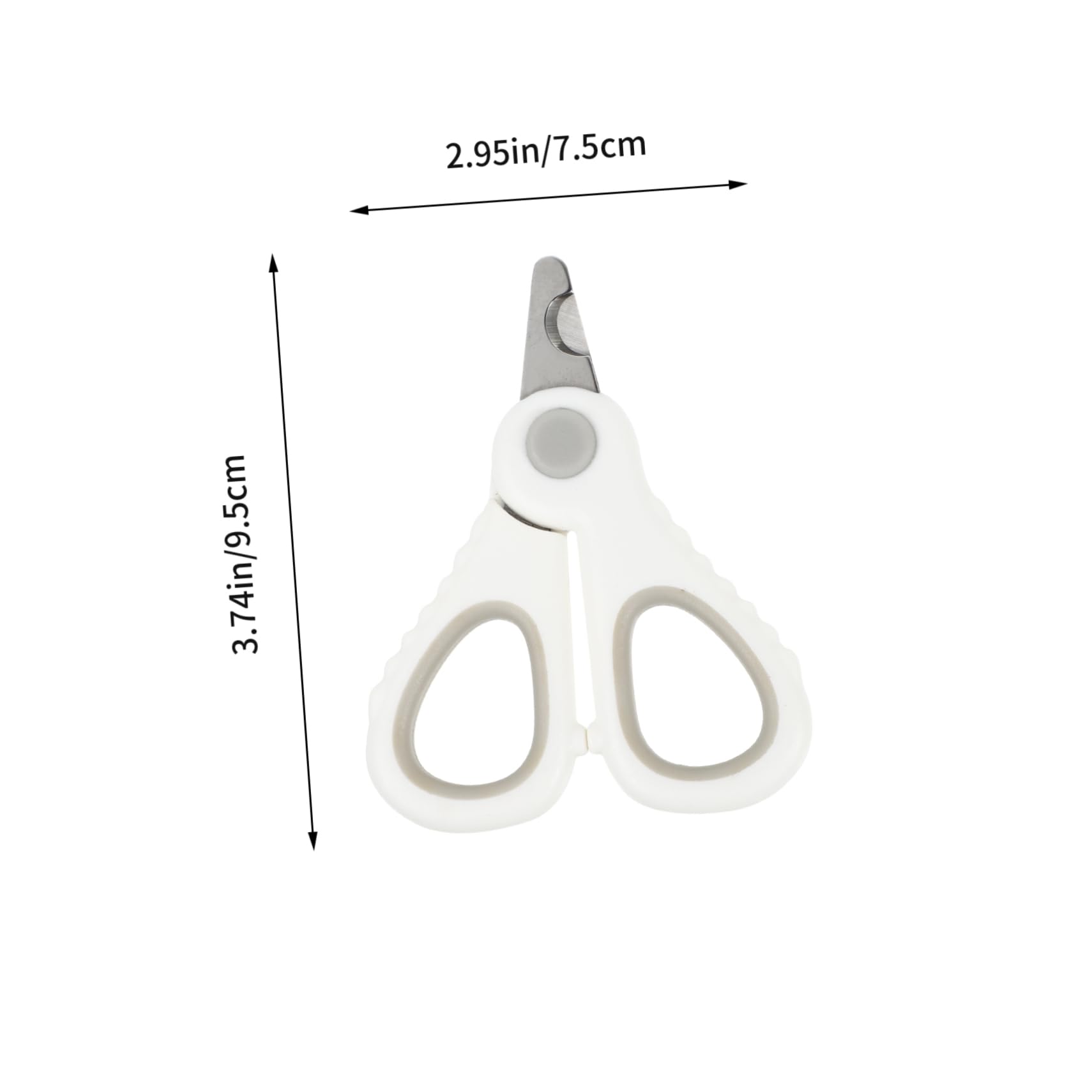 POPETPOP 1pc Pet Nail Clipper with Handle Design for Easy Trimming Pet Manicure Tool for Cats and Dogs Essential Grooming Supply