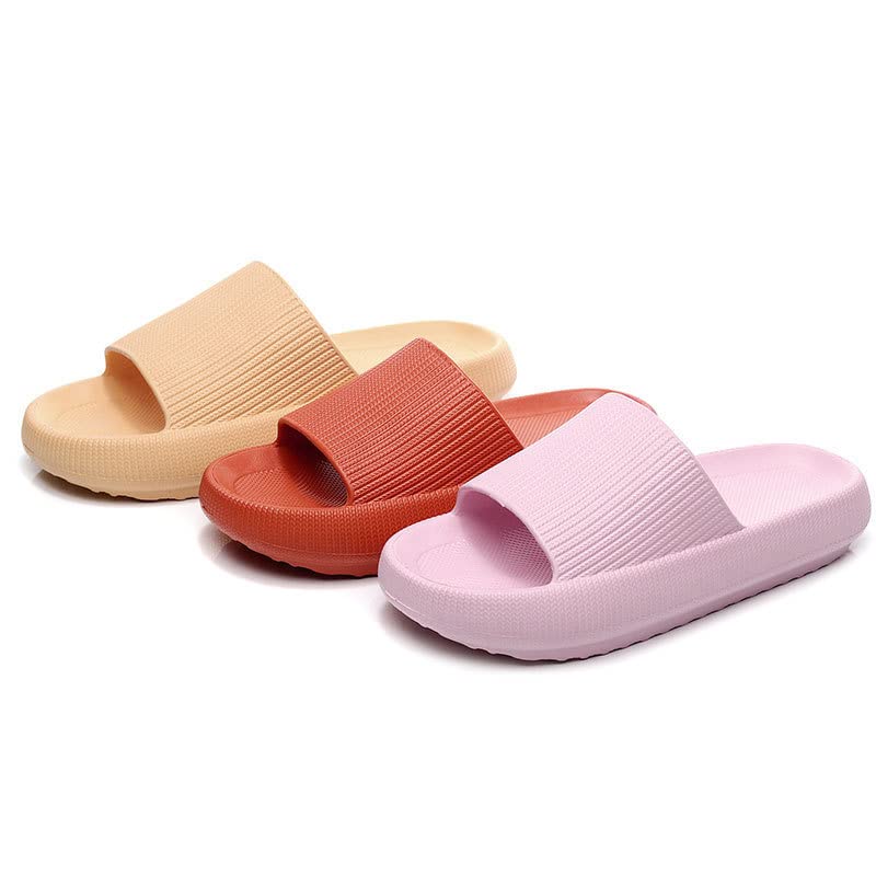 Geerta Cloud Slides for Women and Men Pillow House Cloudies Slippers Indoor Bathroom Shower Shoes Sandals, Ultimate Comfort, Lightweight, Thick Sole, Non-Slip, Easy to Clean